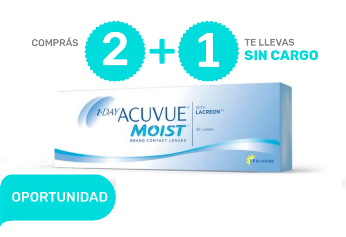 PROMO 2+1 1-Day ACUVUE MOIST