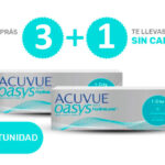 PROMO 3+1 ACUVUE OASYS 1-Day con HydraLuxe